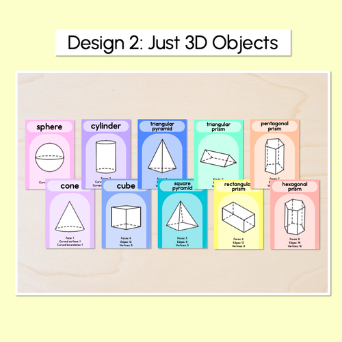 Resource preview 3 for 3D Object Posters - The Kasey Rainbow Collection