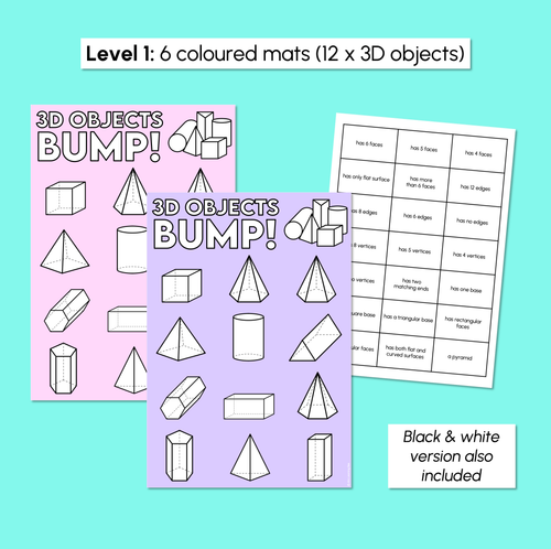 Resource preview 3 for 3D Objects Bump Game