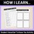 1 for How I Learn - Student Voice & Get to Know You Activity