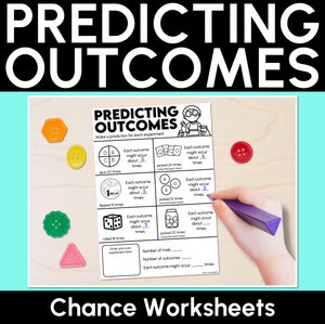 Predicting Outcomes - Chance Worksheets