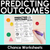 1 for Predicting Outcomes - Chance Worksheets