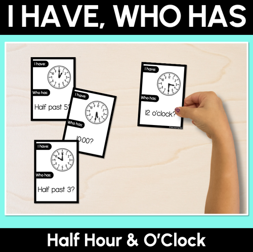 Resource preview 9 for Time to the Quarter Hour - Grade 1 & 2 Unit of Work