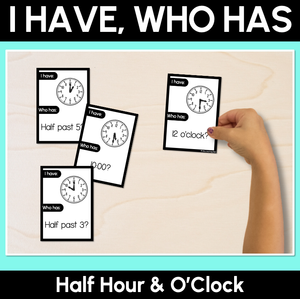 I Have, Who Has – Quarter Past & Quarter To