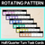 1 for Rotating Pattern Task Cards with Half & Quarter Turns
