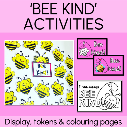 Resource preview 1 for Bee Kind - Kindness Display