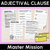 12 for Adjectival Clause Bundle