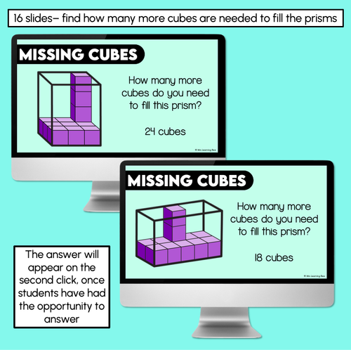 Resource preview 2 for Missing Cubes: Level 1 – Digital Slides