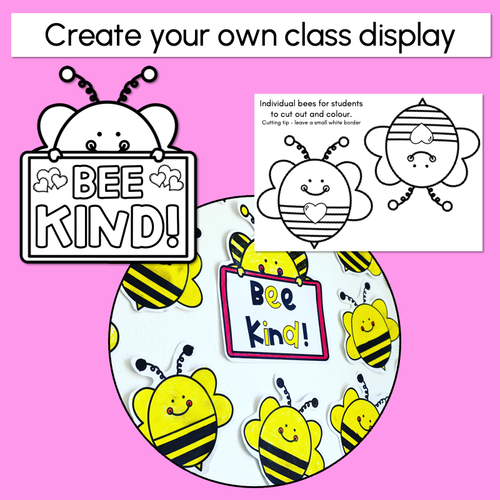 Resource preview 2 for Bee Kind - Kindness Display