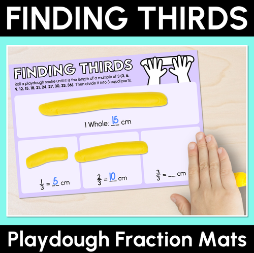 Resource preview 2 for Fractions of a Length: Making Halves, Thirds & Fifths - Grade 3 & 4 Unit of Work