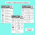 3 for Predicting Outcomes - Chance Worksheets