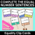 10 for Equality Number Problems - Grade 1 & 2 Unit of Work