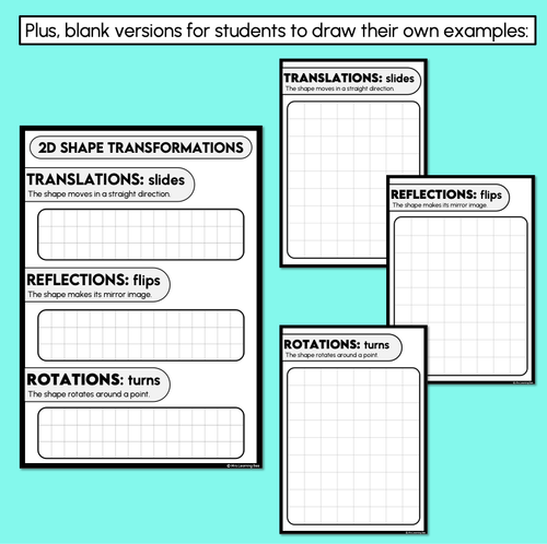 Resource preview 4 for 2D Shape Transformations - Posters