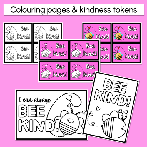 Resource preview 3 for Bee Kind - Kindness Display