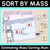 1 for Sort by Mass - Estimating Mass Sorting Mats