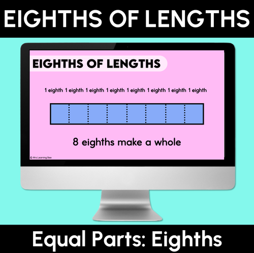 Resource preview 12 for Halve Lengths to Form Eighths - Grade 1 & 2 Unit of Work