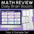 1 for Year 6 Maths Review - Daily Brain Boosts - Sample Set