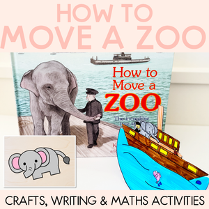 How To Move A Zoo Writing, Maths & Design Prompt Editable Slides - Book Week 2025