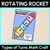1 for Rotating Rocket - Types of Turns Math Craft