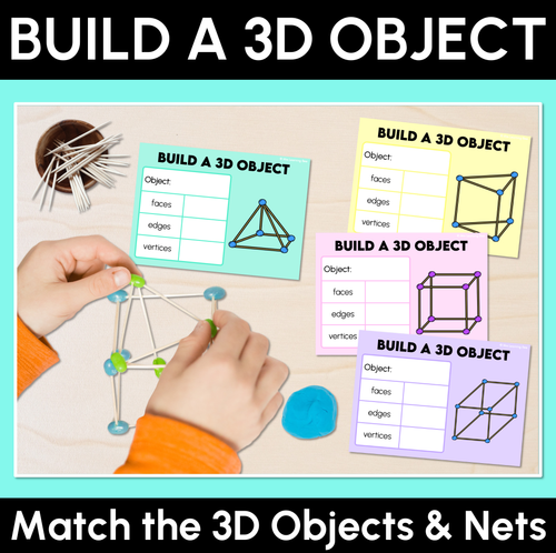 Resource preview 12 for Constructing & Comparing 3D Objects - Grade 3 & 4 Unit of Work