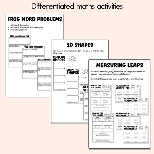 Resource preview 5 for Frog's First Song Printable Pack - Literacy, Maths, Book Crafts & Design Printables - Book Week 2026