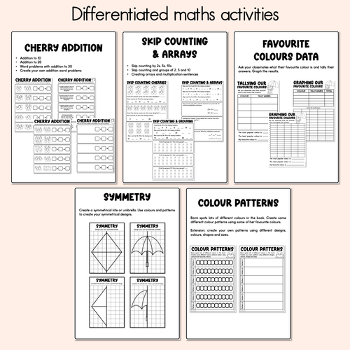 Resource preview 5 for The Colours of Home Printable Pack - Literacy, Maths, Book Crafts & Design Printables - Book Week 2026