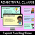3 for Adjectival Clause Bundle