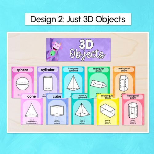 Resource preview 3 for 3D Object Posters - Watercolour Rainbow - The Kutopia Collection 