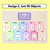 3 for 3D Object Posters - Rainbow Classroom Decor