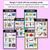 3 for CVC WORD BINGO - Decodable CVC Words - Kindergarten Phonics Literacy Center