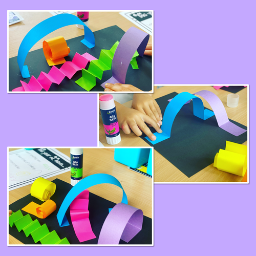 Resource preview 3 for End of Year Art Activity - Paper Sculptures