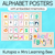1 for Alphabet Posters with Embedded Mnemonics - Uppercase & Lowercase Letters - The Kutopia Collection