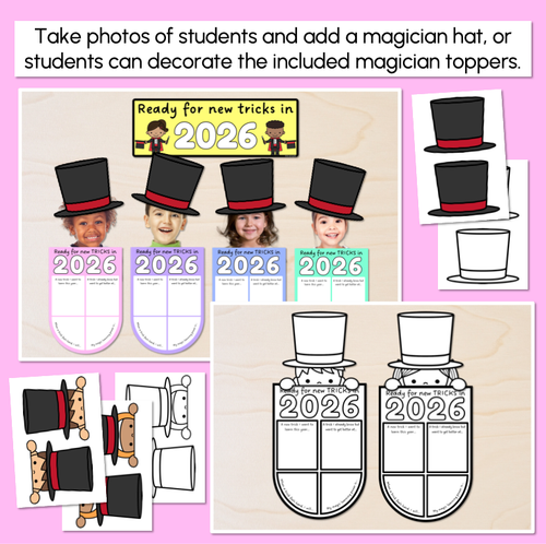Resource preview 3 for Ready for New TRICKS in 2026 - Editable Back to School Display Templates