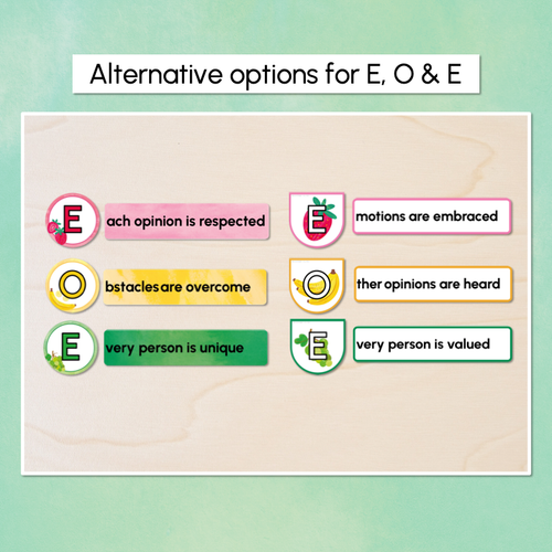 Resource preview 3 for WELCOME Acrostic Door Display - The Tutti Frutti Collection - Colourful Classroom Decor