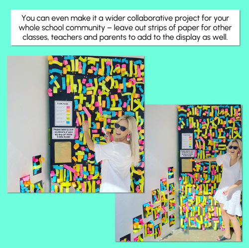 Resource preview 3 for 5 Little Things - Earth Day Craft Display - Free Sustainability Craft Template - Editable