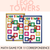 1 for Lego Towers For Counting - Mathematics Game for Kindergarten