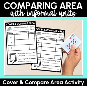 Cover and Compare Area with Informal Units - Area Activity
