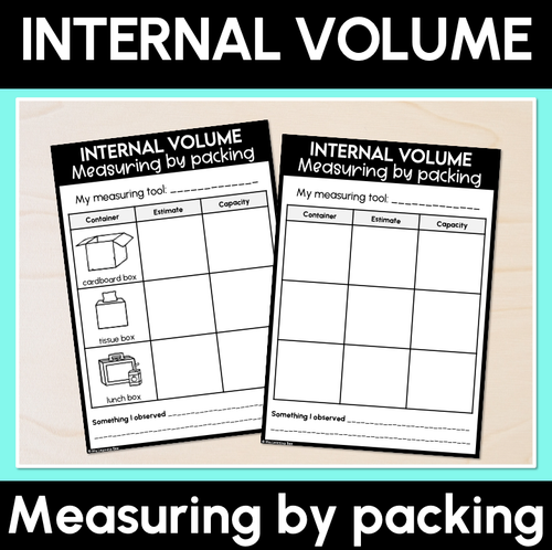 Resource preview 1 for Internal Volume: Measuring by Packing