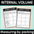 1 for Internal Volume: Measuring by Packing
