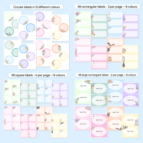 Resource preview 3 for EDITABLE LABELS - The Brentos Collection