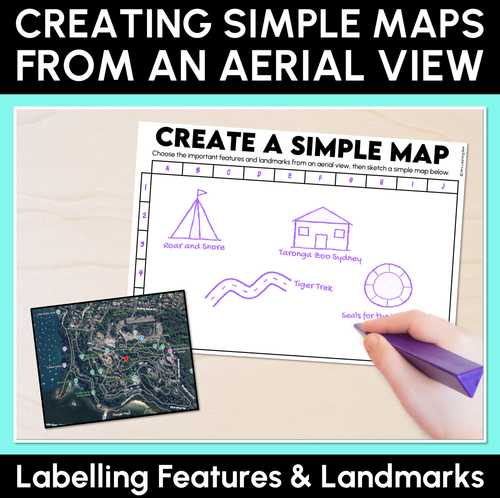 Resource preview 12 for Position: Grid Maps & Directional Language - Grade 3 & 4 Unit of Work