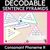 1 for CONSONANT PHONEME R WORDS - Decodable Sentence Pyramids - Phonics Fluency