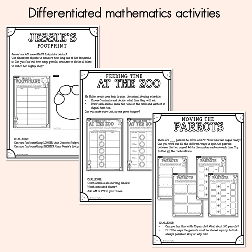 Resource preview 5 for How To Move A Zoo Writing, Maths & Design Prompt Editable Slides - Book Week 2025