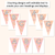 2 for EDITABLE TRIANGLE BUNTING - The Jagun Collection