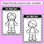 3 for My First Day School Uniform Template - Transition to School or Back to School Activity