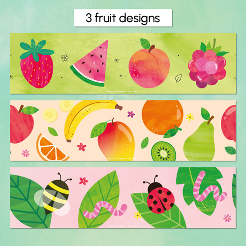 Resource preview 2 for Bulletin Borders - The Tutti Frutti Collection - Colourful Classroom Decor