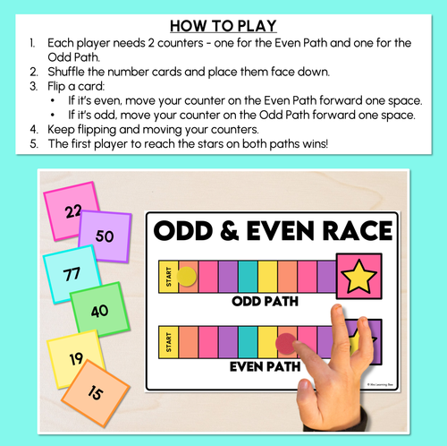 Resource preview 2 for Odd & Even Numbers - Odd & Even Race