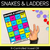 1 for Phonics Game for R-Controlled Vowels OR Words - Snakes & Ladders