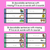 2 for Consonant Digraphs ff ll ss zz ck - Trace the Sentence Task Cards - Missing Words
