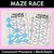 1 for Consonant Phoneme J Words Maze Race - Consonant J Words Worksheets