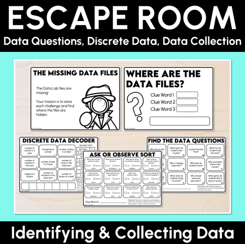 Resource preview 16 for Collecting Discrete Data - Grade 3 & 4 Unit of Work